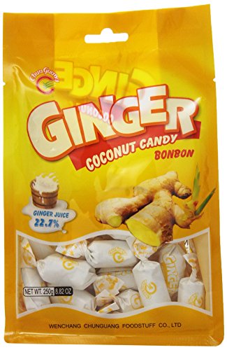 Ginger Coconut Candy – Chun Guang (8.82 oz Family Bag)