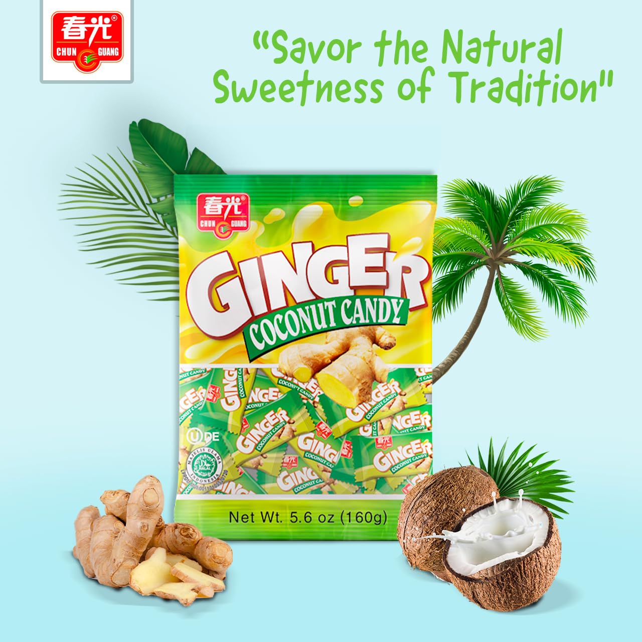 Ginger Coconut Candy – Chun Guang